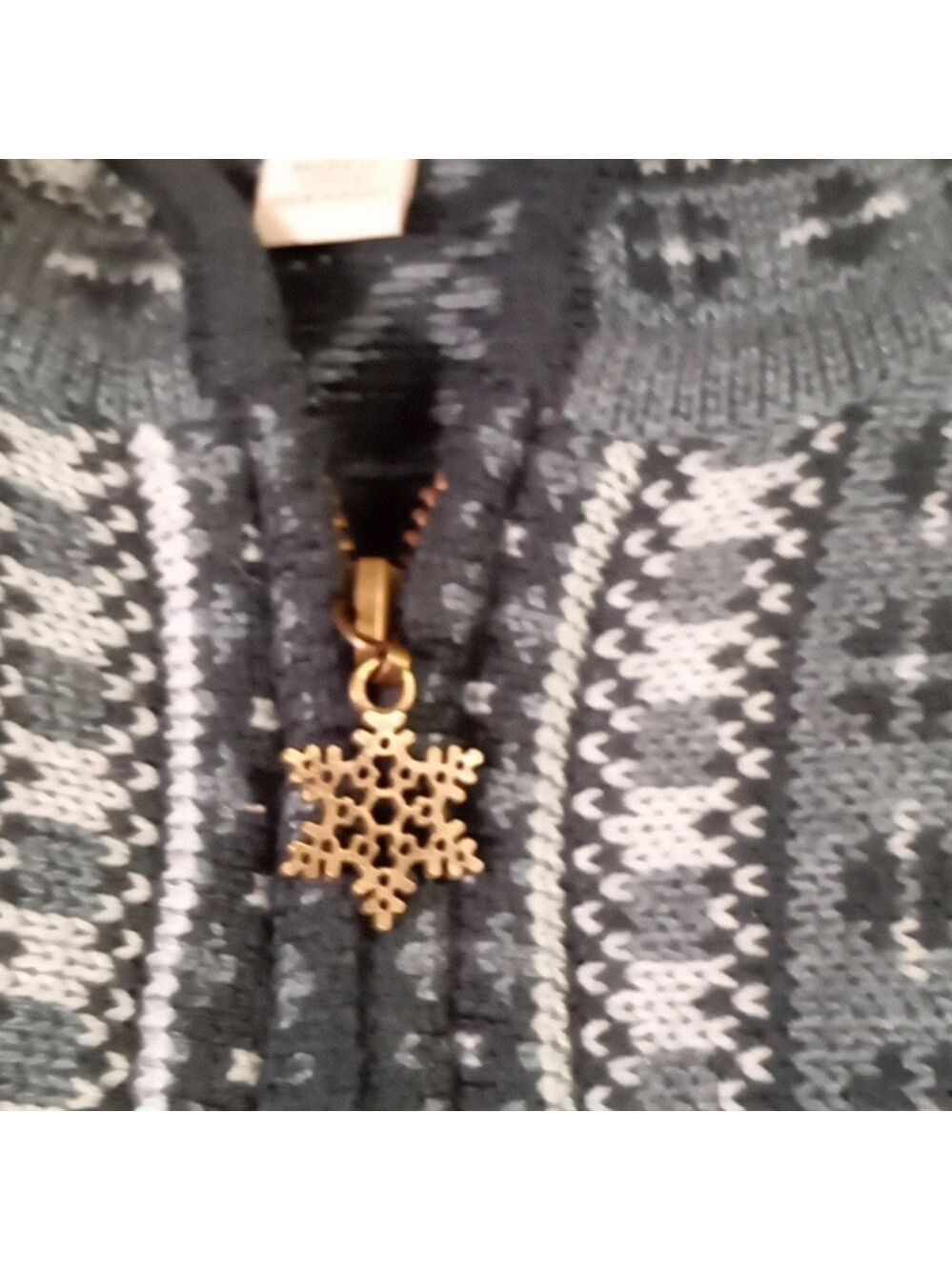 Appleseed's Nordic Green Zip-Front Cardigan Size M, NWOT - Picture 3 of 7
